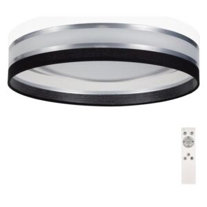 LED Prigušiva stropna svjetiljka SMART CORAL LED/24W/230V crna/bijela + DU
