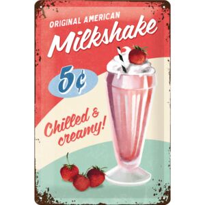 Nostalgic Art Metalna tabla - Milkshake