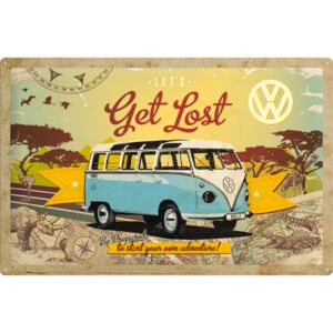 Buvu Metalna tabla - VW Let's Get Lost