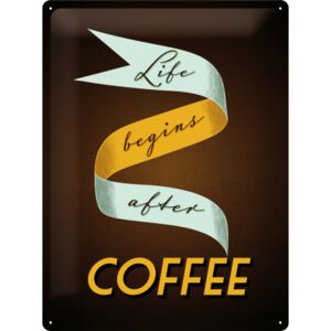 Buvu Metalna tabla: Coffee - 40x30 cm