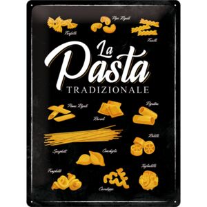 Buvu Metalna tabla: La Pasta Tradizionale - 40x30 cm