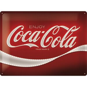 Buvu Metalna tabla: Coca-Cola (Red Lights Logo) - 30x40 cm