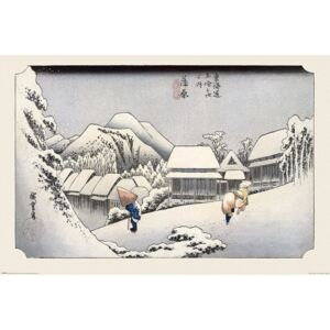 Buvu Poster - Hiroshige (Kambara)