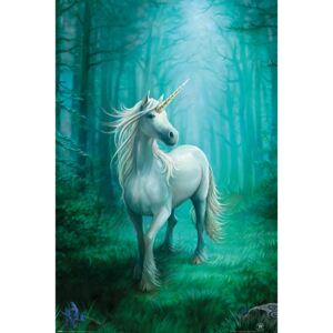 Buvu Poster - Forest Unicorn, Anne Stokes
