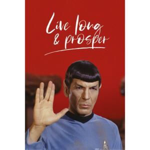 Buvu Poster - Star Trek (Live Long And Prosper)