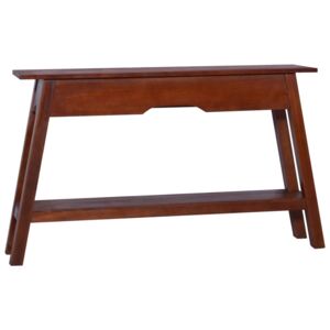 VidaXL Konzolni stol klasični smeđi 120x30x75 cm od drva mahagonija