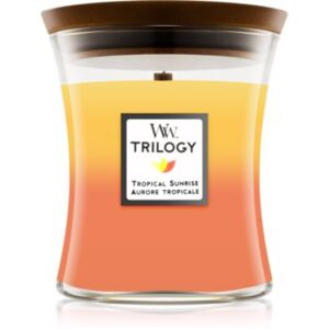 Woodwick Trilogy mirisna svijeća s drvenim fitiljem 275 g