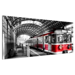 Slika povijesnog vlaka (120x50 cm)