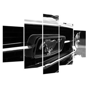 Detaljna slika automobila Mustang (150x105 cm)