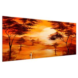 Slika afričke savane (120x50 cm)