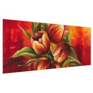 Slika cvjetova tulipana (120x50 cm)