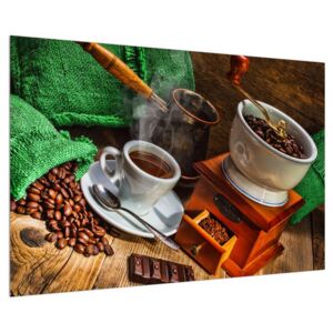 Slika mlinca za kavu (90x60 cm)