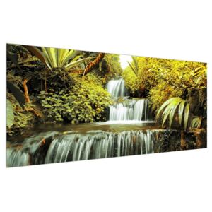 Slika indonezijskih slapova (120x50 cm)