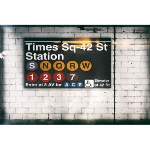 Umjetnička fotografija Times Square Station, Philippe Hugonnard
