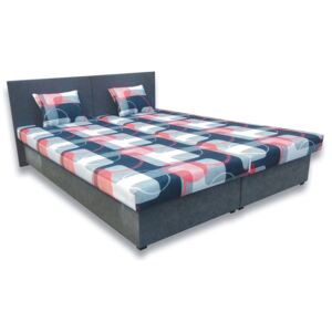 Zondo Bračni krevet 160 cm Silvia (s pjenastim madracima)