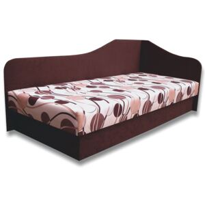 Zondo Jednostruki krevet (ležaj) 80 cm Lux 87 (Tamnosmeđa 40 + Ikarus 20) (D)