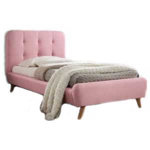 Zondo Jednostruki krevet 90 cm Tiffany (ružičasta) (S podnicom)