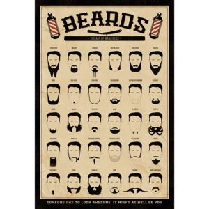 Poster - Beards (The Art of Manliness)