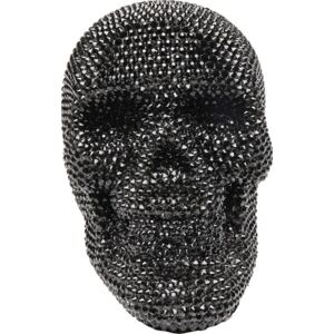 Ukrasna Figura Crystal Skull Black