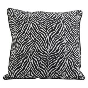 Posteljina Cushion Zebra - Black-White