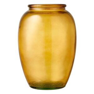 Vaza od žutog stakla Bitz Kusintha, ø 14 cm
