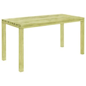 VidaXL Vrtni blagovaonski stol 150x75,5x77 cm od impregnirane borovine