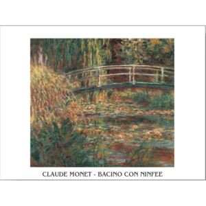 The Water-Lily Pond Reprodukcija umjetnosti, Claude Monet, (80 x 60 cm)