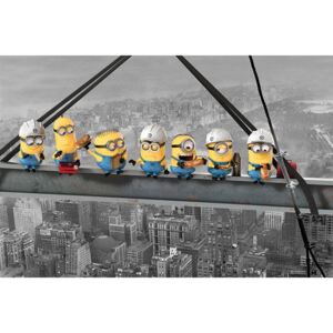 Despicable Me - Minions Lunch on a Skyscraper Poster, (91,5 x 61 cm)