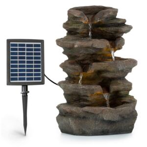 Blumfeldt Stonehenge, solarna fontana, LED rasvjeta, polyresin, litij-ionska baterija
