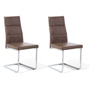 Zondo Set blagovaonskih stolica 2 kom. Redford (svijetlo smeđa). 1009876