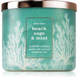 Bath & Body Works Beach Sage & Mint mirisna svijeća I. 411 g