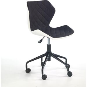 Dječja radna stolica Vstyle Opal HDRSTC1095 Crna i bijela