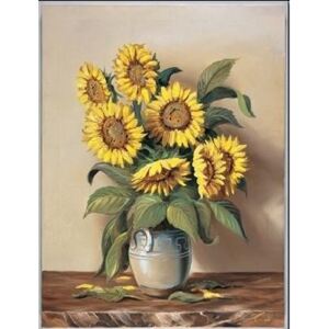 Vase of Sunflowers Reprodukcija umjetnosti, Cajati, (80 x 60 cm)