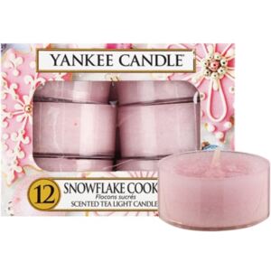 Yankee Candle Snowflake Cookie čajna svijeća 12 x 9,8 g