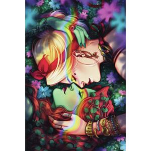 Umjetnički plakat Harley Quinn and Poison Ivy - Love