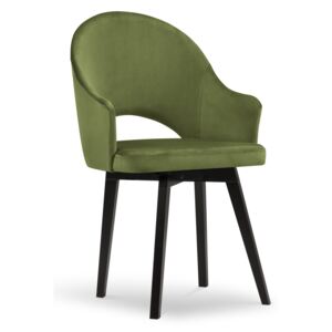 Blagovaonska stolica Velvet Gabro Svijetlo zelena