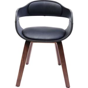 Stolica s rukonaslonom Costa Walnut 52x51x67h cm