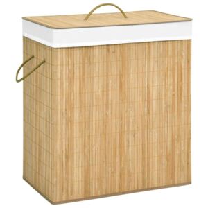 Košara za rublje od bambusa 100 L