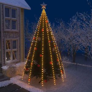 Mrežna rasvjeta za božićno drvce s 500 LED žarulja IP44 500 cm
