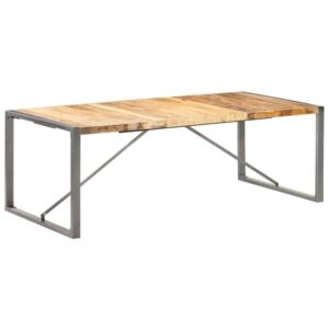 Blagovaonski stol 220x100x75 cm od masivnog grubog drva manga