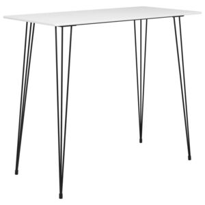 Barski stol bijeli 120 x 60 x 105 cm