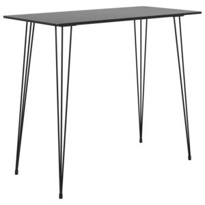 Barski stol crni 120 x 60 x 105 cm