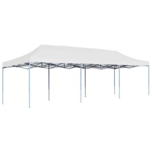 Sklopivi prigodni šator za zabave 3 x 9 m bijeli