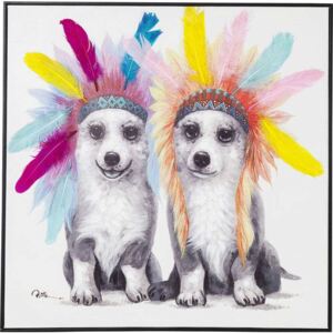 Slika Touched Chief Dogs 70x70x3.5 cm