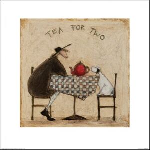 Sam Toft - Tea for Two Reprodukcija umjetnosti, (40 x 40 cm)