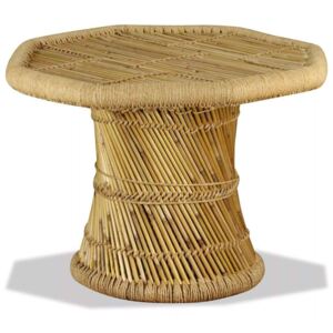Stolić za kavu od bambusa osmerokutni 60 x 60 x 45 cm