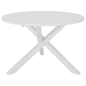 Blagovaonski stol bijeli 120 x 75 cm MDF