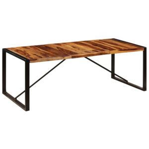 Blagovaonski stol od masivnog drva šišama 220 x 100 x 75 cm