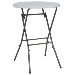 Sklopivi barski stol bijeli 80 x 110 cm HDPE