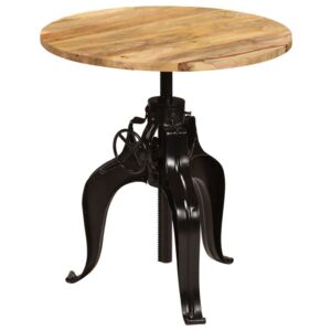 Barski stol od masivnog drva manga 75 x (76 - 110) cm